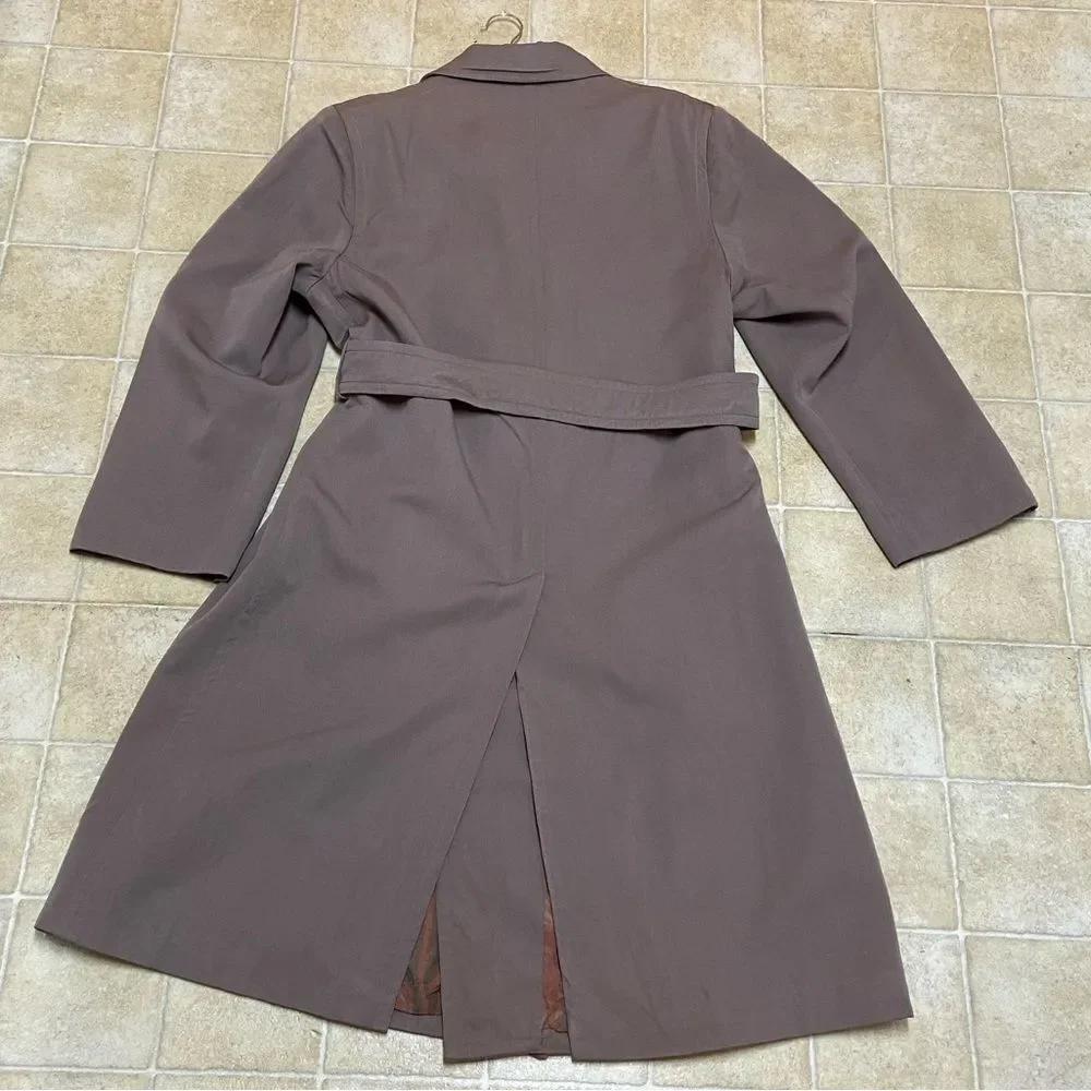 VTG,The Driway Beige Weathercoat Made In England Size Approximate M L Unisex
